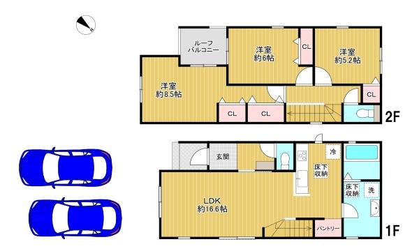 八王子市下恩方町24-1期　3号棟