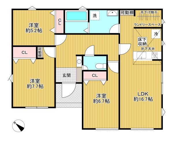 八王子市川口町2期　2号棟