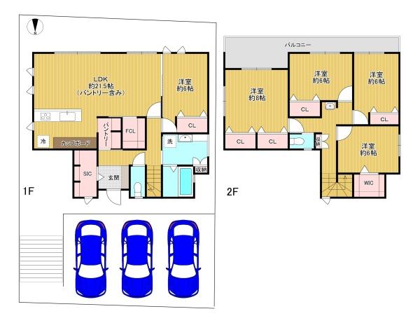 八王子市元八王子町3丁目　新築戸建