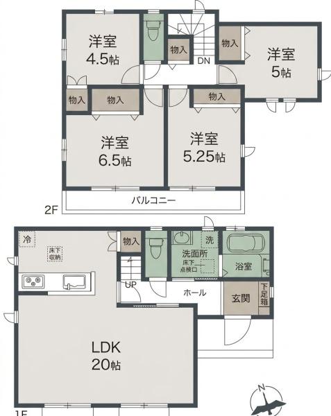 八王子弐分方町10期　B号棟