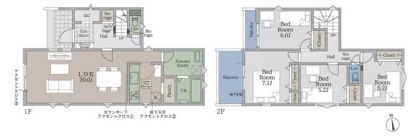 八王子市元横山町3期　1号棟