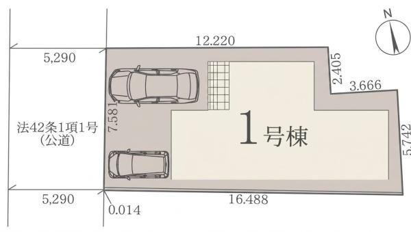 八王子市元横山町3期　1号棟
