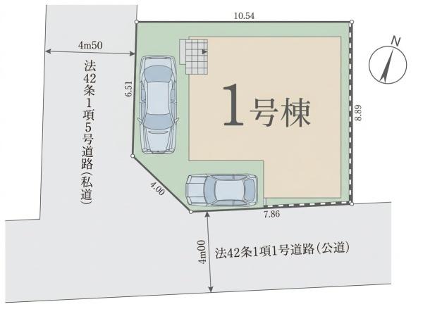 八王子市高尾町1期　1号棟