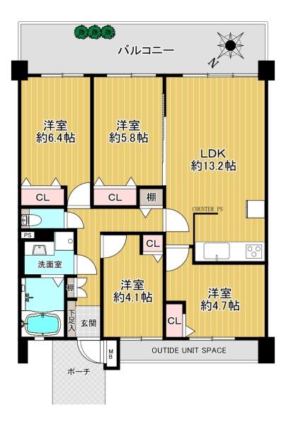 レールシティ八王子かえで通り