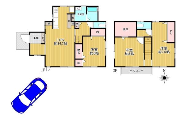 八王子市元八王子町1丁目 中古戸建