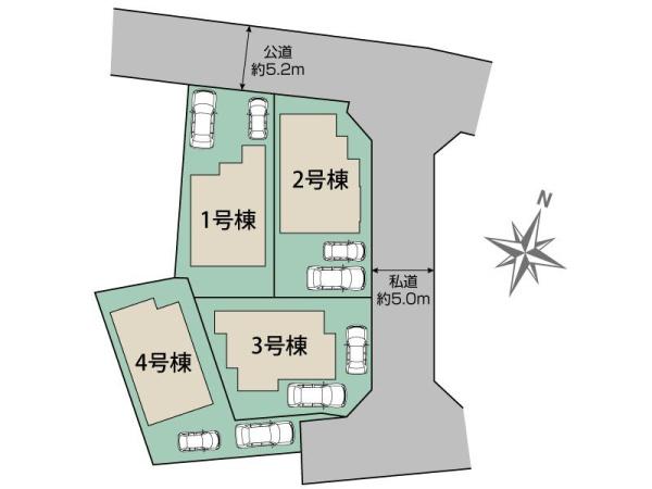 八王子市石川町の新築一戸建