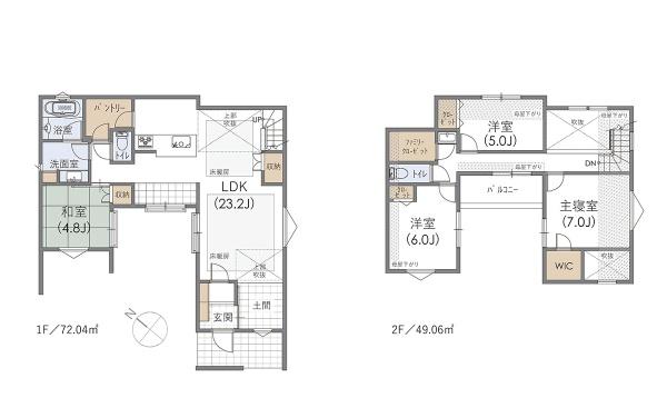 八王子市堀之内２丁目の新築一戸建
