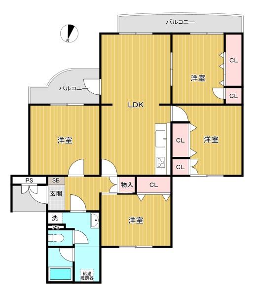 グリーンヒル寺田　第2住宅　84号棟