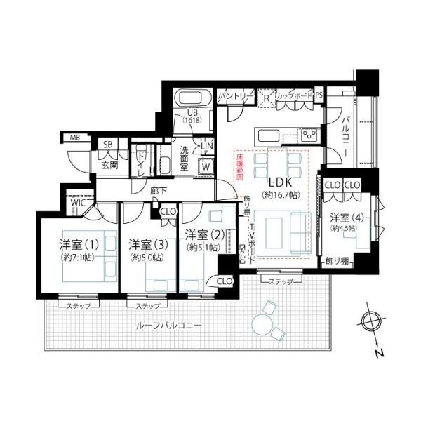 プラウド上鷺宮