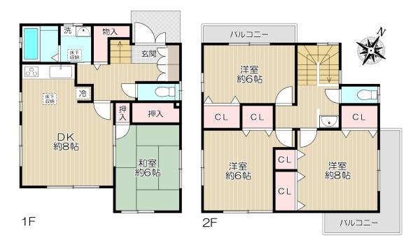 世田谷区大蔵6丁目の中古一戸建
