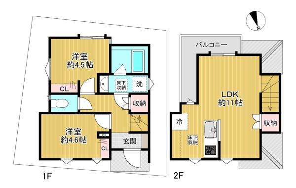 杉並区高円寺北４丁目の新築一戸建