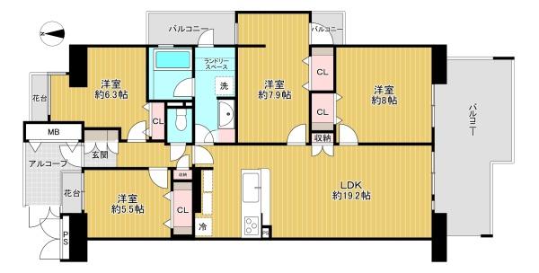 光が丘パークタウンいちょう通り東第二団地3-7-7号棟