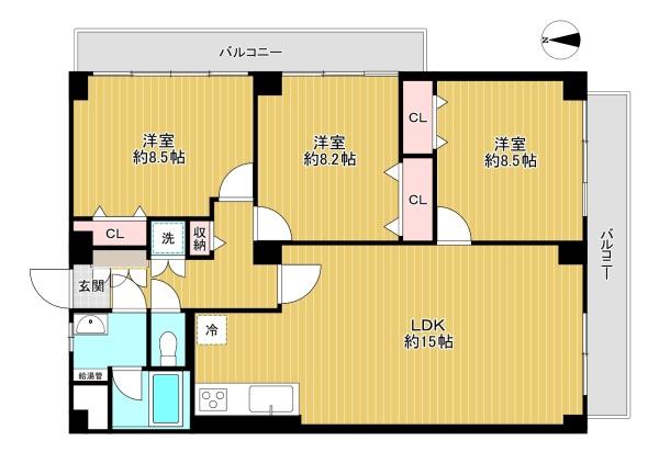 武蔵関ハイツC棟