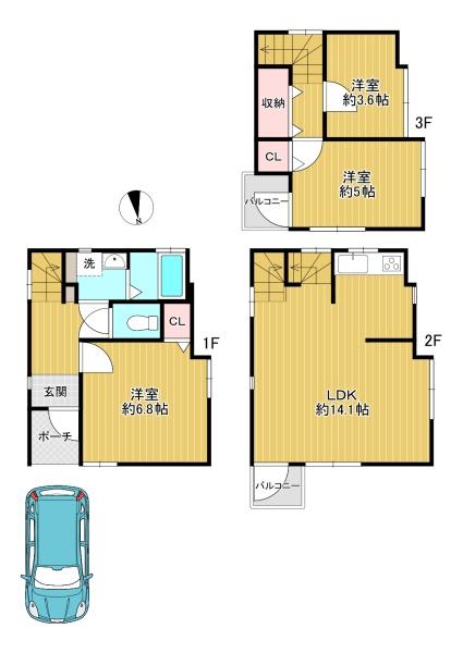 杉並区桃井4丁目　中古戸建