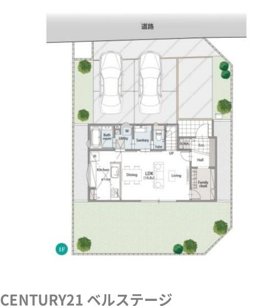 JR内房線　木更津市高柳　新築戸建1号棟