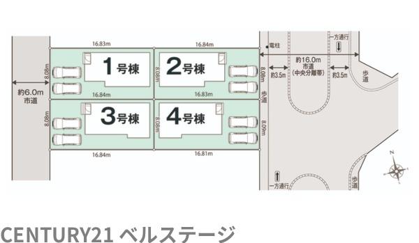 JR内房線　君津市外箕輪3丁目　新築戸建3号棟