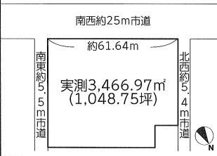 富津市大堀の土地