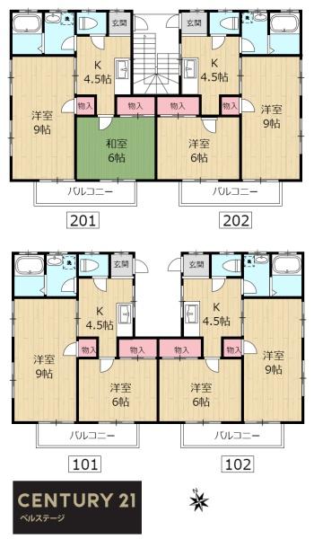 JR内房線　木更津市東中央２丁目　売アパート