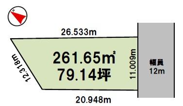 木更津市真舟１丁目の土地