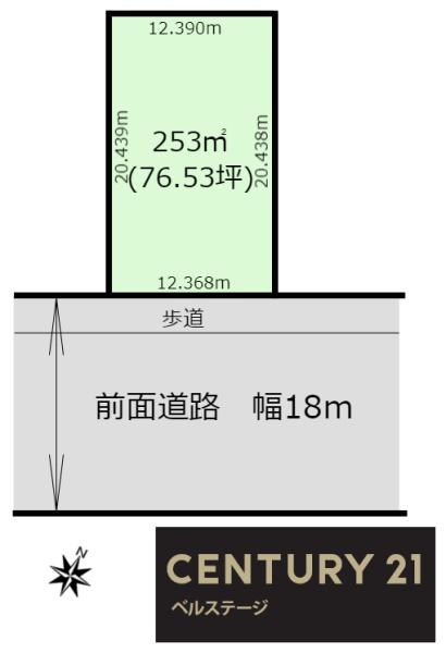 JR内房線　君津市人見2丁目　売地