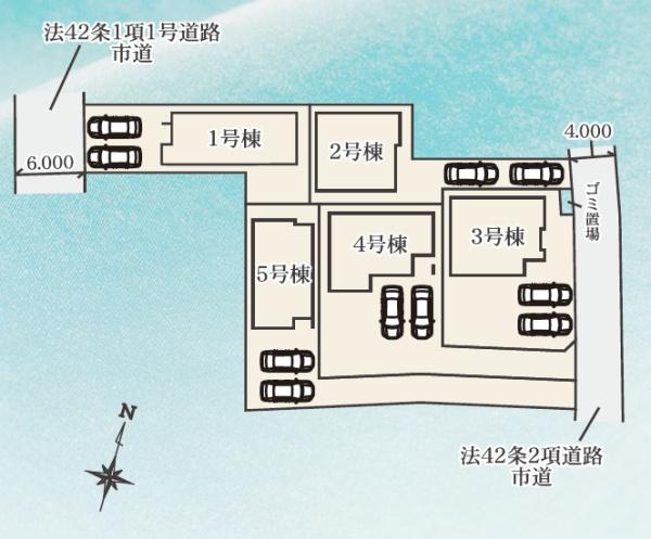 JR内房線　市原市山田橋3丁目　新築5号棟