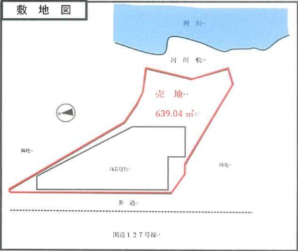 JR内房線　木更津市下烏田　上物付き売地