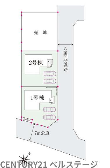 JR内房線　君津市南子安２丁目　新築戸建　１号棟