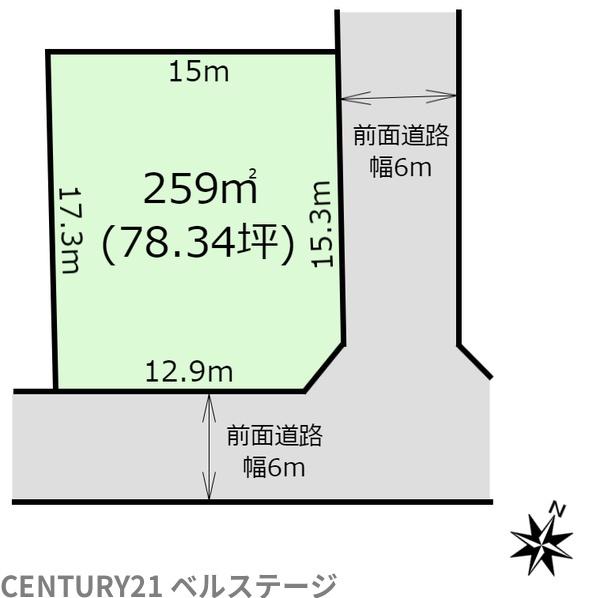 JR内房線　木更津市瓜倉　売土地