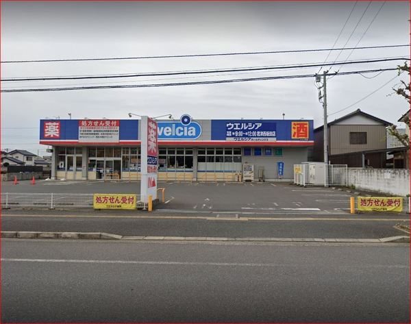 君津市坂田の土地(ウエルシア君津西坂田店)