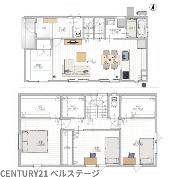 JR内房線　君津市中富　新築戸建　2号棟