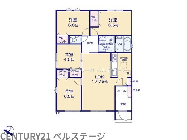JR内房線　市原市姉崎　新築戸建　1号棟