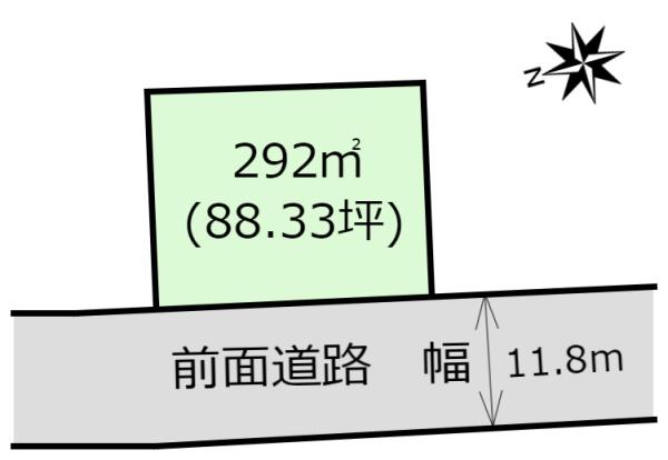 JR内房線　木更津市祇園4丁目　売土地