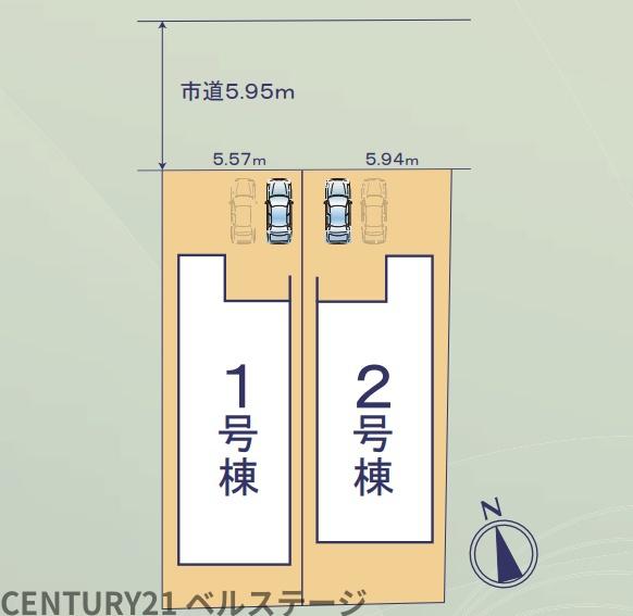 JR内房線　市原市辰巳台西5丁目　新築戸建　1号棟