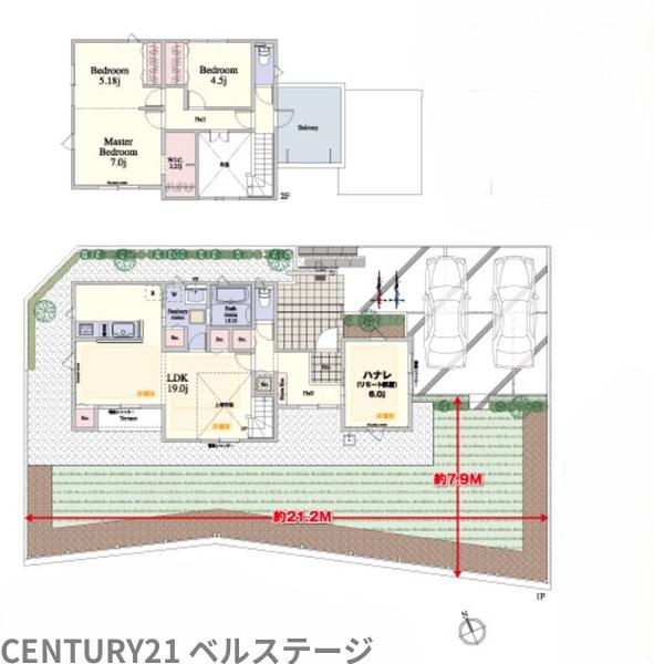 JR内房線　市原市今津朝山　未入居戸建5号棟