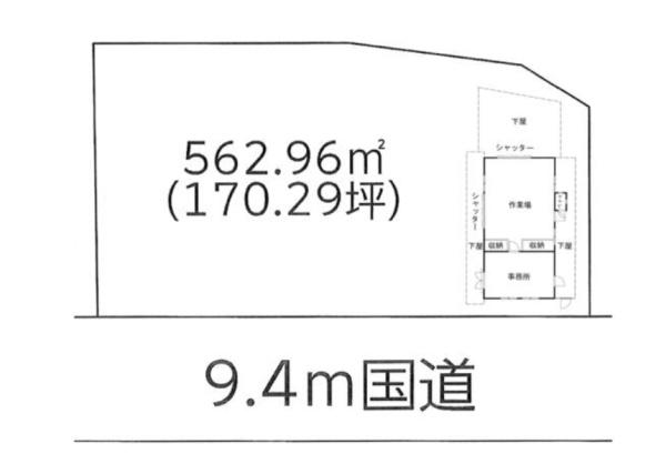 JR久留里線　君津市浦田　売倉庫