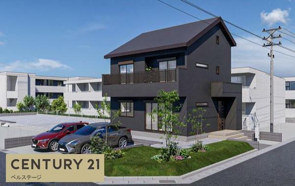JR外房線　茂原市高師台3丁目　未入居戸建　３号棟