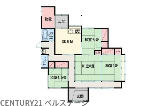 JR久留里線　君津市笹　中古戸建