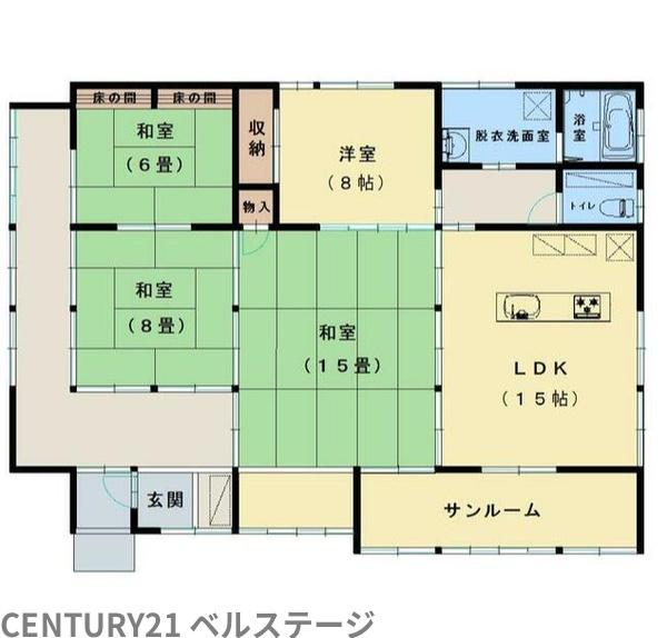 JR内房線　富津市梨沢　中古戸建