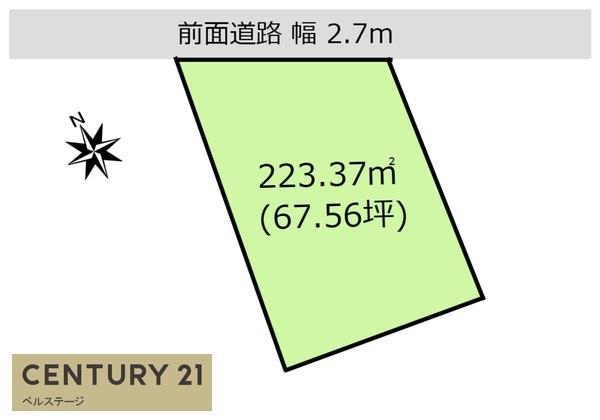 JR内房線　木更津市中里1丁目　売土地