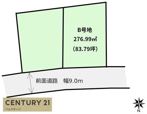 JR内房線　木更津市畑沢南2丁目　売土地　B号地