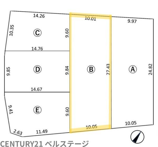 JR内房線　袖ケ浦市坂戸市場　売土地B区画