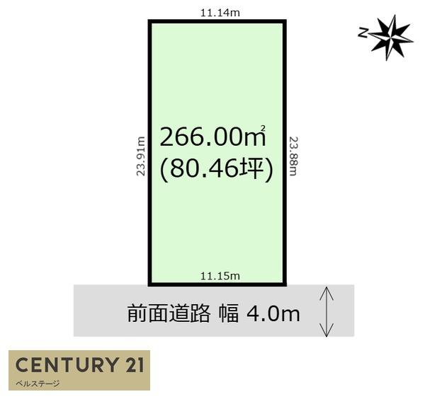 JR内房線　袖ケ浦市神納2丁目　売土地A区画