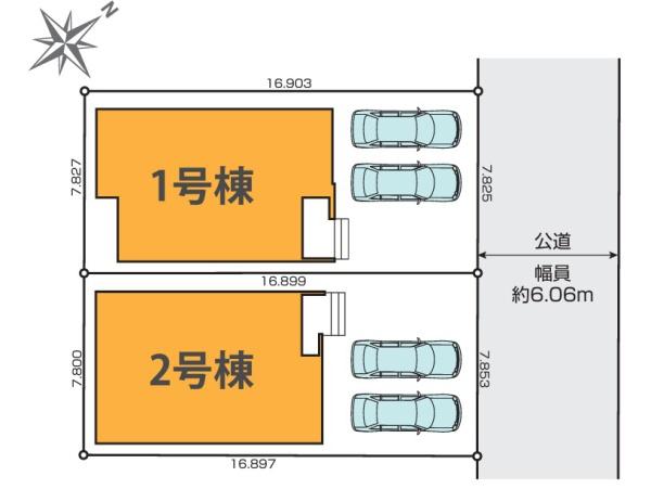 JR内房線　君津市南子安4丁目　新築戸建1号棟