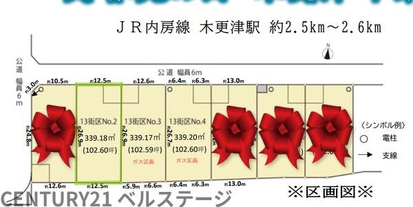 木更津市千束台１丁目の土地