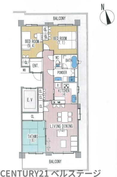 JR外房線　パークシティちはら台1号棟　中古マンション