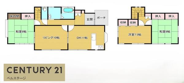 JR内房線　君津市泉　中古戸建