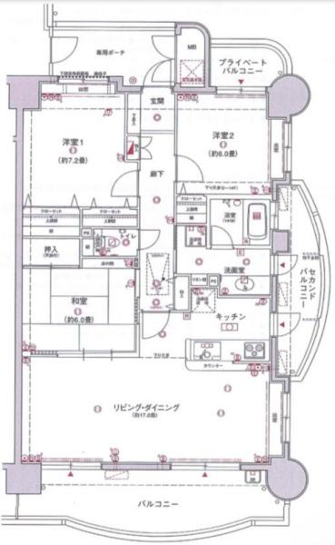 JR内房線　パインズマンション長浦駅前タワー　中古マンション