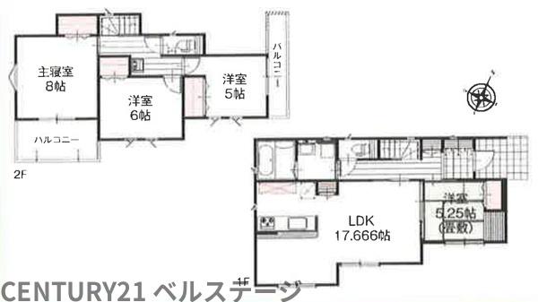 JR内房線　袖ケ浦市奈良輪　新築戸建1号棟