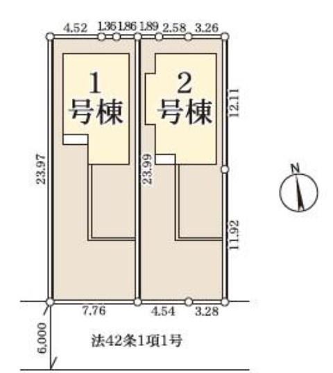 JR内房線　木更津市清川2丁目　新築戸建2号棟