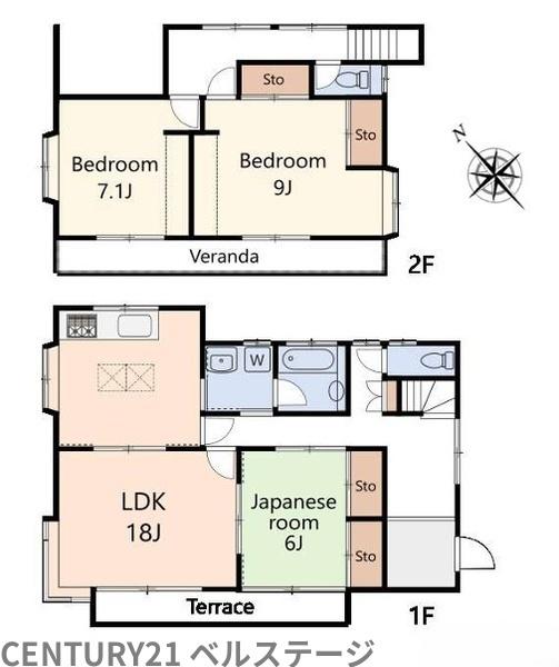 袖ケ浦市蔵波台６丁目の中古一戸建て